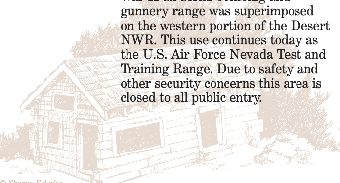 IMAGE AND TEXT: Later history of the refuge section image
