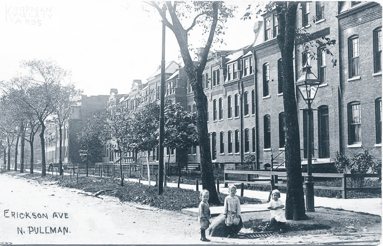 IMAGE and TEXT: The Pullman Neighborhood - Children Sitting Under a Tree section image