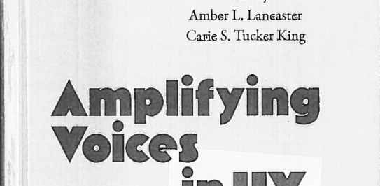Amplifying Voices in UX: Balancing design and user needs in technical communication (2024) logo