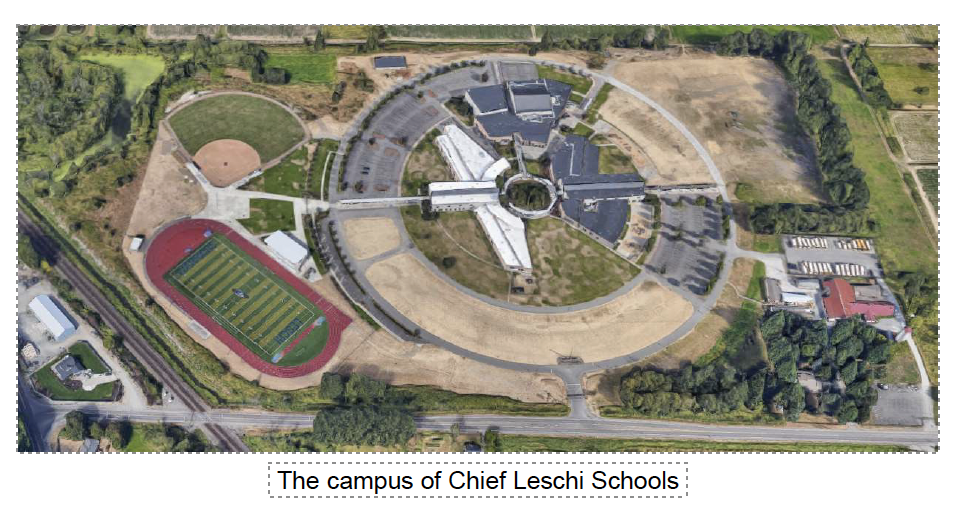 IMAGE and TEXT: Chief Leschi [lesh-eye] Schools — Puyallup Tribe section image